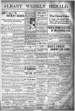 Albany weekly herald, Nov. 2, 1901
