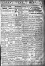 Albany weekly herald, Nov. 9, 1901
