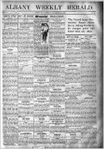 Albany weekly herald, Nov. 30, 1901