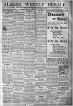 Albany weekly herald, Dec. 28, 1901