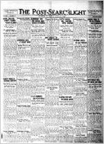 The Post-search light, Oct. 26, 1922