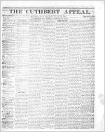 Cuthbert appeal (Cuthbert, Ga. : 1866), Mar. 31, 1876