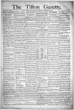 Tifton gazette (Tifton, Ga. : Weekly), Nov. 10, 1893