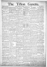 Tifton gazette (Tifton, Ga. : Weekly), Jul. 13, 1894