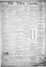 Tifton gazette (Tifton, Ga. : Weekly), Nov. 9, 1894