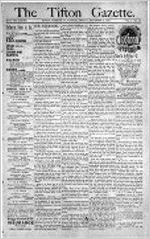 Tifton gazette (Tifton, Ga. : Weekly), Nov. 6, 1896