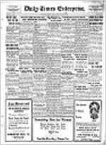 The Daily times-enterprise, Oct. 31, 1922