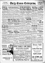 The Daily times-enterprise, Dec. 8, 1922