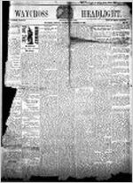 Waycross headlight, Dec. 2, 1885