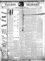 Waycross headlight, Jan. 13, 1886