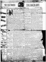 Waycross headlight, Feb. 10, 1886