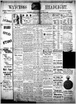 Waycross headlight, May. 12, 1886