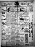 Waycross headlight, Jul. 14, 1886