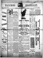 Waycross headlight, Sep. 8, 1886