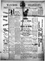Waycross headlight, Sep. 15, 1886