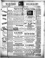 Waycross headlight, Dec. 15, 1886