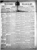Waycross headlight, Feb. 2, 1887