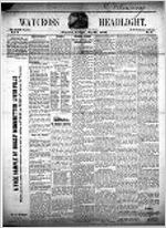Waycross headlight, May. 25, 1887