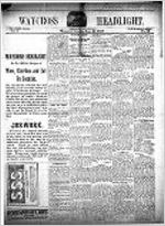 Waycross headlight, Jun. 29, 1887