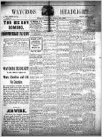 Waycross headlight, Aug. 10, 1887