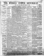 The Weekly Sumter republican, May. 27, 1870