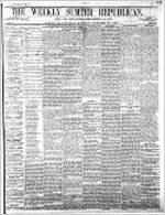 The Weekly Sumter republican, Oct. 28, 1870