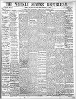 The Weekly Sumter republican, Jun. 9, 1871