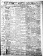 The Weekly Sumter republican, Nov. 3, 1871