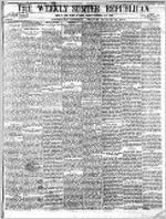 The Weekly Sumter republican, Mar. 28, 1873