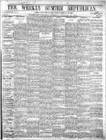 The Weekly Sumter republican, Oct. 23, 1874