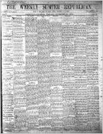 The Weekly Sumter republican, Dec. 25, 1874