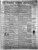 The Weekly Sumter republican, Oct. 18, 1878