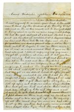 Correspondence from Alvin Columbus Underwood to family and friends