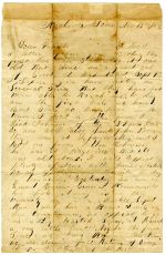 Walter S. Burns civil war correspondence, 1862-1864