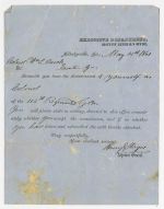 William E. Brock papers, 1861-1863