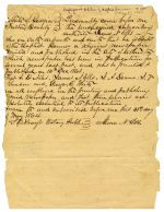 Special Order Number 126, Georgia Militia, Atlanta, Georgia, Statement of Exemption from Military Service for employees for the Baptist Banner, (Confederate)