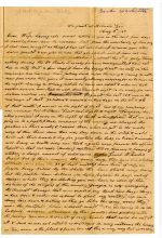 Peter Marchant Civil War correspondence, 1863-1864