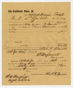 Albert K. Francis payment authorization, 1862 September 15