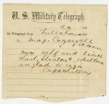 5th Regiment, Connecticut Volunteers petition undated
