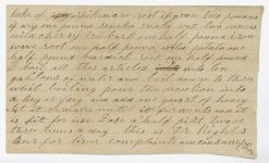 Letter, Amy Wells to Elizabeth Roe Hubbard