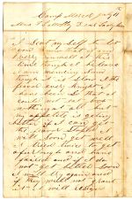 Mobley, Francis L. to Mrs. F. L. (Rhoda) Mobley