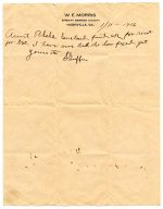 Griffin, S. to Aunt Rhoda (Mobley)