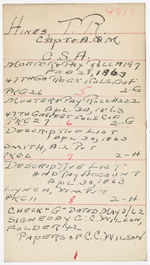 Personal name index: Hines, T.R.-Hysler, W.