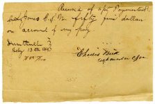Receipts, package 3-F, 16