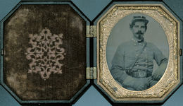 Gilbert Moxley Sorrel cased photograph circa 1863-1864