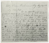Photostats of 1863 Libby prison letters