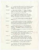 Diary and typescript