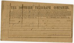 Joseph E. Johnston telegram, 1865 March 27