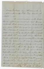 Miscellaneous. Correspondence, Bonds, Orders, Claims, Receipts, Affidavits