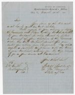 Miscellaneous. Correspondence, Bonds, Orders, Claims, Receipts, Affidavits
